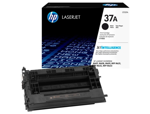 Toner HP laser 37a CF237A negro 11000 paginas, imagen 4 mini