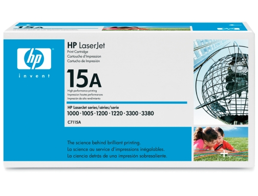 Toner HP Laserjet 1000w 1005w 1200 1200n 3380 negro(2.500pag C7115A, imagen 2 mini