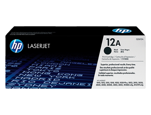 Toner HP Laserjet 1010 1012 1015 1018 1020 1022 3015 3020 3030 Q2612A, imagen 2 mini