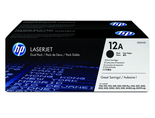 Toner HP Laserjet 1010 1012 1015 1018 1020 1022 3015 3020 3030 Q2612AD, imagen 2 mini