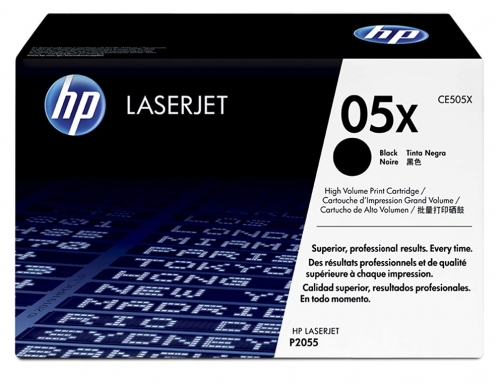 Toner HP Laserjet negro CE505X 6.500 pag, imagen 2 mini