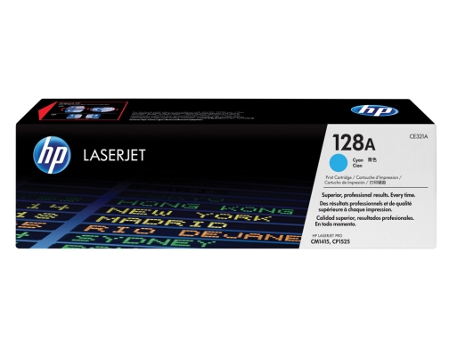 Toner HP Laserjet pro cm1415 cp1525 cian -1.300 pags CE321A, imagen 2 mini