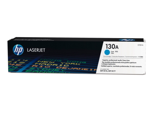 Toner HP Laserjet pro MFP m176 m177 cian -1.000 pag- CF351A, imagen 2 mini