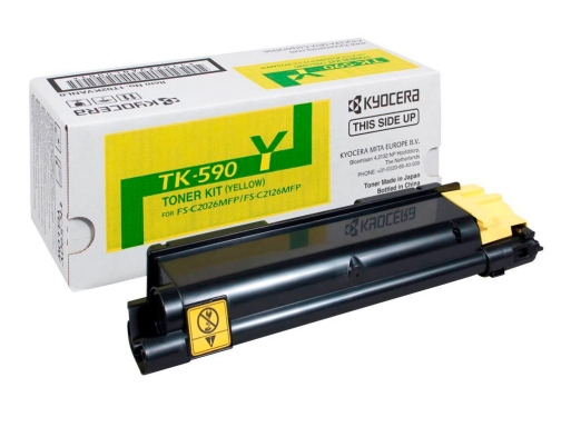 Toner Kyocera -mita amarillo tk590y 1T02KVANL0, imagen 4 mini