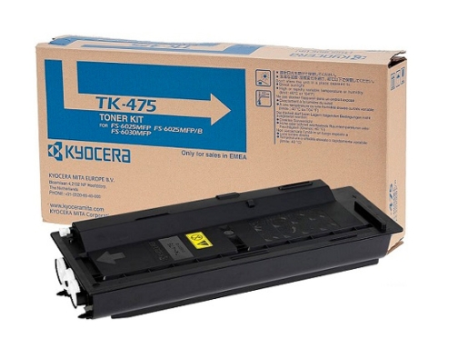 Toner Kyocera -mita laser negro tk475 15.000 paginas fs6025 6030MFP fs-6525 6530 1T02K30NL0, imagen 4 mini