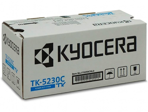 Toner Kyocera mita tk-5220c cian ecosys m5521cdw, ecosys m5521cdn 1200 pag 1T02R9CNL1, imagen 2 mini