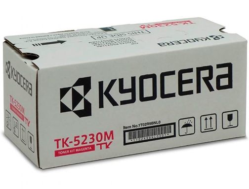 Toner Kyocera mita tk-5230m magenta 2200 pag 1T02R9BNL0, imagen 2 mini