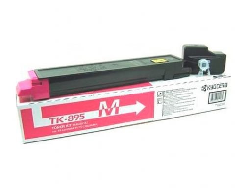 Toner Kyocera -mita tk985m fsc-8020mcp 8025mcp c8520 c8525 laser magenta tk895m 1T02K0BNL0, imagen 4 mini