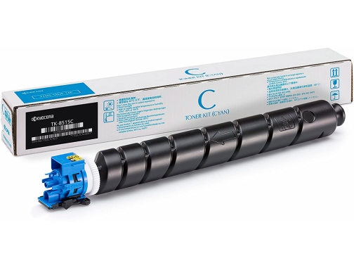 Toner Kyocera tk-8515c cyan para taskalfa 5052ci 6052ci (1t02ndcnl0) 1T02NDCNL1, imagen 4 mini