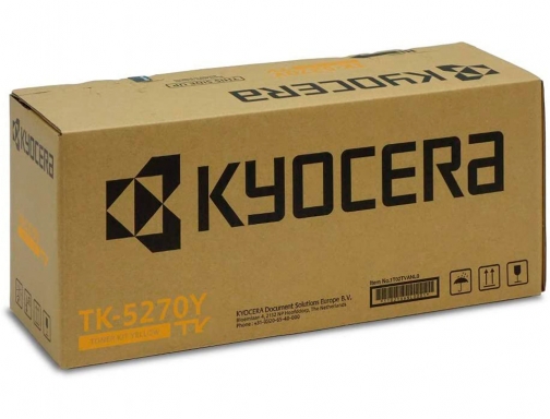 Toner Kyocera tk5270y amarillo para ecosys m6230 6630cidn 1T02TVANL0, imagen 2 mini