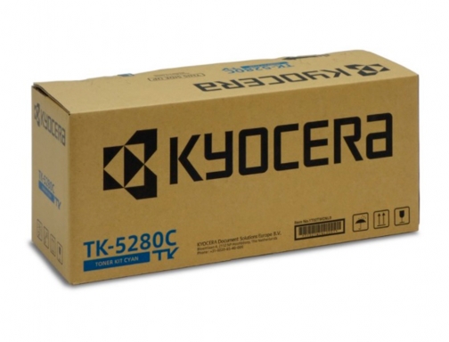 Toner Kyocera tk5280c cian para ecosysm6235 6635cidn 1T02TWCNL0, imagen 2 mini