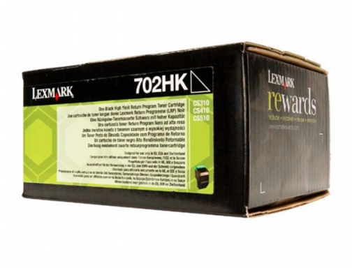 Toner laser Lexmark 702hke negro 4000 paginas Oki 70C2HKE, imagen 2 mini