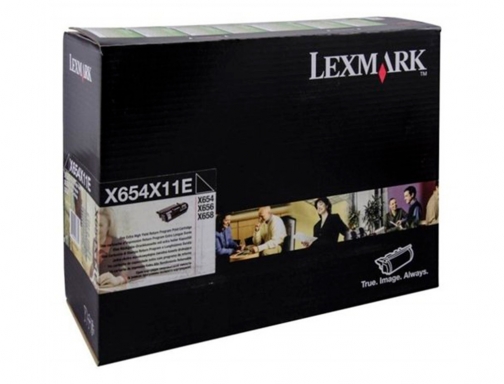 Toner Lexmark laser X654X31E x654de 654 656de 658de negro 36000 paginas, imagen 2 mini