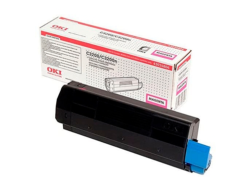 Toner Oki c3200 magenta -1.500 pag- 43034806, imagen 2 mini