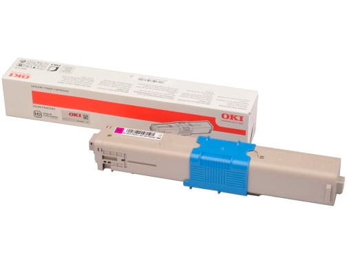 Toner Oki c332dn mc363dn magenta 1500 paginas 46508714, imagen 4 mini