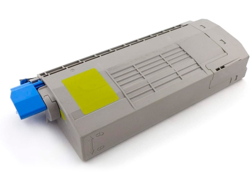 Toner Oki laser 46443101 c833 c843 amarillo 10000 paginas HP, imagen 3 mini