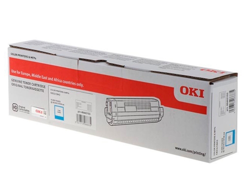 Toner Oki laser 46443103 c833 c843 cian 10000 paginas HP, imagen 2 mini