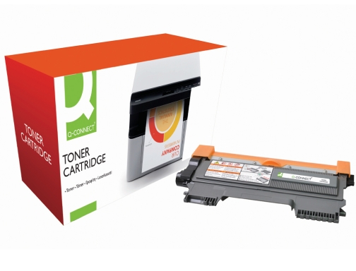 Toner Q-connect compatible Brother tn-2220 2.600pag negro KF15455, imagen 2 mini