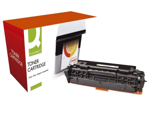 Toner Qconnect compatible HP cc530a para color Laserjet cp2520 cm2320 MFP 3.000pag KF10983, imagen 2 mini