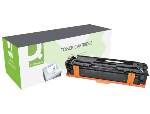 Toner Q-connect compatible HP cf210x color Laserjet m251n 251nw 276n 276nw negro KF16489, imagen 2 mini