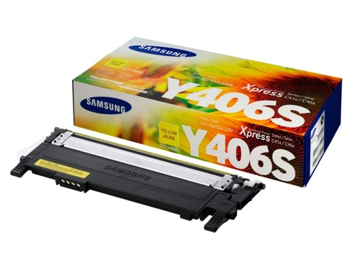 Toner Samsung CLP360 365 cLX3300 3305 amarillo 1.000 pag SU462A, imagen 2 mini