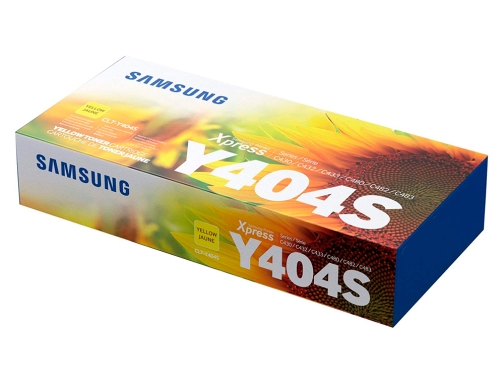 Toner Samsung clt 404 para sl-c430 c480 amarillo 1000 paginas SU444A, imagen 2 mini