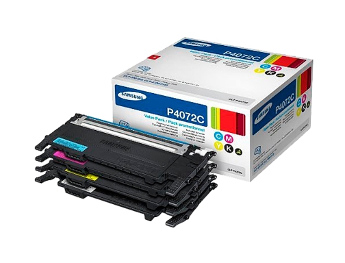 Toner Samsung kit cmyk CLP-320 325 cLX-3180 3185 negro magenta cian amarillo SU382A, imagen 2 mini