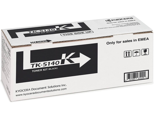 Toner tk-5140k Kyocera ecosys m6530cdn, m6530cdn kl3, p6130cdn, p6130cdn kl3 negro tk5140 1T02NR0NL0, imagen 2 mini