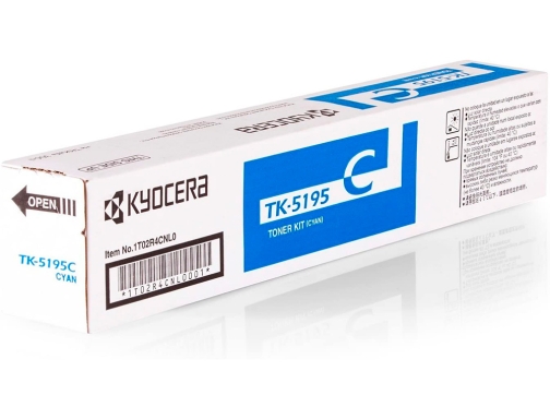 Toner tk-5195c Kyocera 1T02R4CNL0 cyan, imagen 2 mini