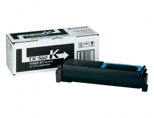 Toner tk-560k Kyocera -mita fs5300dn negro 1T02HN0EU0, imagen 4 mini
