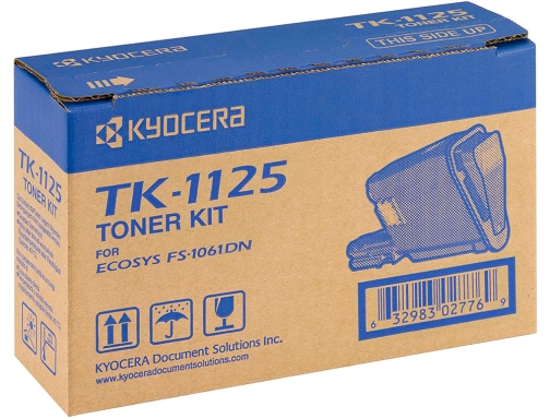 Toner tk1125 Kyocera -mita fs-1061dn 1325MFP negro 1T02M70NL1, imagen 2 mini