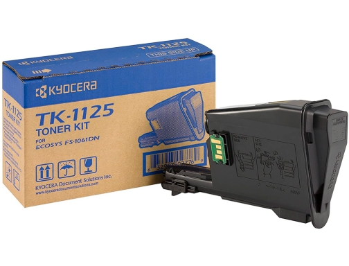 Toner tk1125 Kyocera -mita fs-1061dn 1325MFP negro 1T02M70NL1, imagen 4 mini