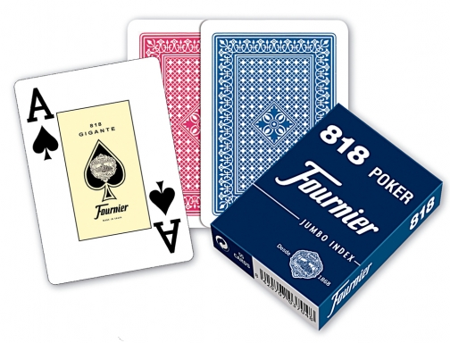 Baraja Fournier poker ingles n 818 55 cartas 10023377, imagen 2 mini