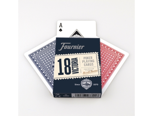 Baraja Fournier poker ingles y bridge n 18 55 cartas 10023376, imagen 2 mini