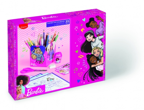 Caja regalo Maped barbie 35 piezas 981866, imagen 3 mini