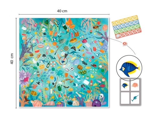 Juego Apli didactico observacion salvar el oceano 18902, imagen 3 mini