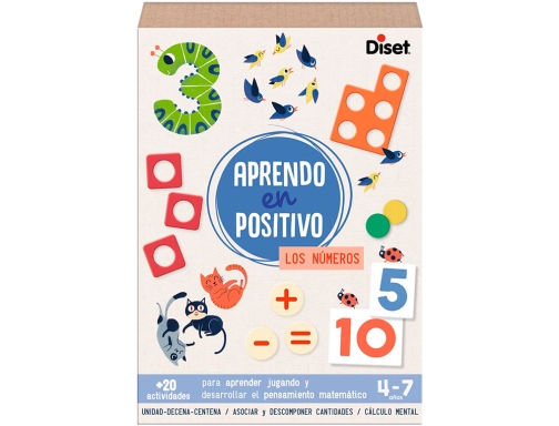 Juego diset didactico aprendo en positivo los numeros 41202, imagen 2 mini