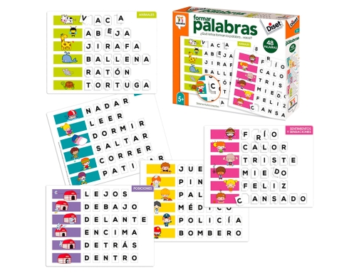 Juego Diset didactico formar palabras 68952, imagen 2 mini