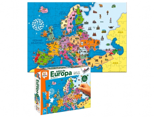 Juego Diset didactico paises de europa 68947, imagen 2 mini