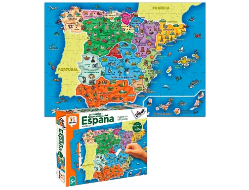 Juego Diset didactico provincias de espaa 68942, imagen 2 mini