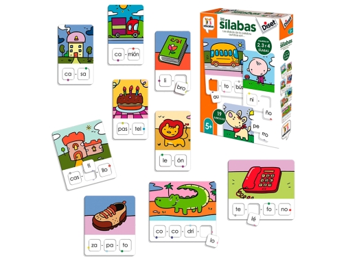 Juego Diset didactico las silabas 68962, imagen 2 mini