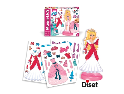 Juego Diset magnetico vestidos de princesas 63268, imagen 2 mini