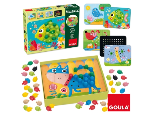 Juego Goula didactico mosaico 53136, imagen 2 mini