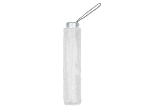 Paraguas plegable blanco de poliester 96 cm de diametro apertura manual cierre Blanca 4673 BLANCO, imagen 4 mini