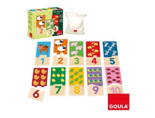 Puzle Goula infantil duo 1-10 53329, imagen 2 mini