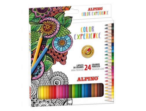 Set de dibujo Alpino color experience 24 lapices de colores y libro AL000250, imagen 3 mini