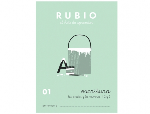 Cuaderno Rubio caligrafia n 01 C-01, imagen 2 mini