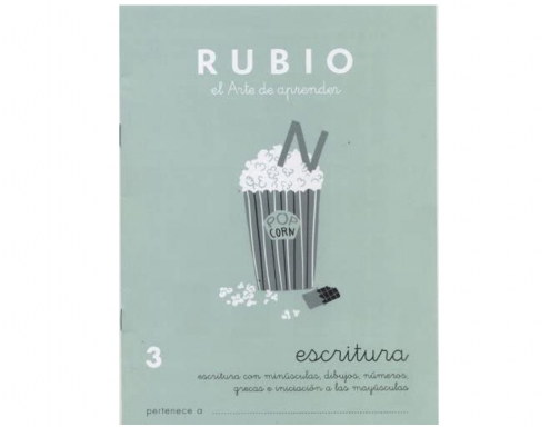 Cuaderno Rubio caligrafia n 03 C-03, imagen 2 mini