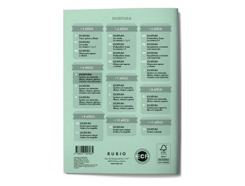 Cuaderno Rubio caligrafia n 2 C2, imagen 4 mini