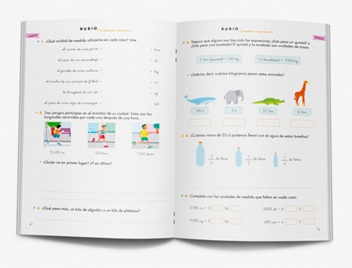 Cuaderno Rubio competencia matematica 6 CM6, imagen 2 mini